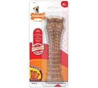 Nylabone Dura Chew Bone - Extreme Tough Dog Chew Toy - Bacon Flavor - XL for Dogs over 23 kg