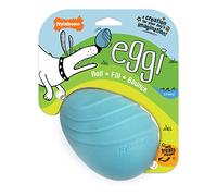 Nylabone Eggi Interactive Dog Toy for Small Dogs - Lightweight Bouncy Floatable Dog Treat Toy for Creative Play & Dog Exercise