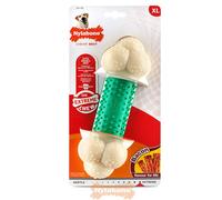Nylabone Dog Chew Bone Souper - Double Action, Bacon Flavour, Extra Large (Over 23 kg)