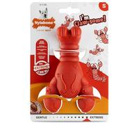 Nylabone Extreme Chewers Tough Nylon Dog Novelty Lobster Chew Toy, Durable, Boredom Breaker, Cleans Teeth, Filet Mignon Flavour, Small, For Dogs 0-11kg