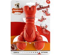NYLABONE EXTREME DURACHEW LOBSTER FILET MIGNON FLAVOUR DOG PUPPY CHEW TOY 2 SIZE