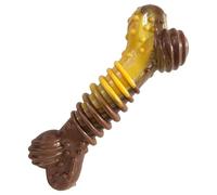 Nylabone Dog Chew Toy Extreme Textured Bone - Durable, Cleans Teeth - Beef & Cheese, Medium