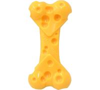 Nylabone Extreme Tough Dog Chew Toy Cheese Bone, Durable, Cleans Teeth, Cheese