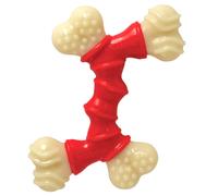 Nylabone Extreme Tough Dog Chew Toy, Double Bend Bone, Cleans Teeth, B