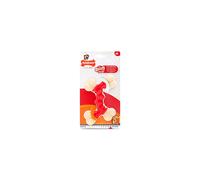 Nylabone Extreme Tough Dog Chew Toy, Double Bend Bone, Cleans Teeth, Bacon Flavour, Medium, for Dogs Up to 16 kg