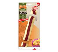 Nylabone Extreme Tough Dog Chew Toy Rawhide Alternative, Mess-Free, Chicken Flavour, Extra Large, for Dogs Over 23 kg