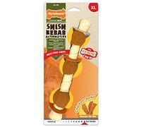 Nylabone Extreme Tough Dog Chew Toy, Shish Kebab, Chicken Jerky Flavour, Mess-Free, X-Large, For Dogs Over 23Kg - XL
