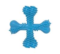 Nylabone Extreme Tough Dog Chew Toy X-Bone, Durable, Cleans Teeth, Beef Flavour, Large, for Dogs Up to 23 kg