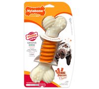 Nylabone Extreme Tough Pro Action Dog Chew Toy, Cleans Teeth, Bacon Flavour, XL,