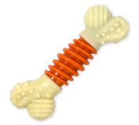 Nylabone Extreme Tough Pro Action Dog Chew Toy, Cleans Teeth, Bacon Flavour, XL, for Dogs Over 23 kg
