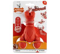 Nylabone Extremely Strong Chew Effect Novelty Lobster Chew Toy Durable Chew Toy for Teeth Steak Small for Dogs up to 11kg