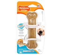 Nylabone Gentle Puppy Dog Teething Chew Toy Bone, Chicken Flavour, Small, for Puppies Up to 11 kg