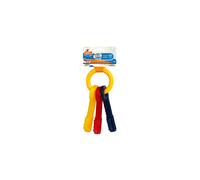 Nylabone Gentle Puppy Dog Teething Chew Toy Keys, Bacon Flavour, Extra Small, for Puppies Up to 7 kg