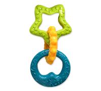 Nylabone Gentle Puppy Dog Teething Chew Toy Rings Bacon Flavour Small for