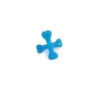 Nylabone Gentle Puppy Dog Teething X Bone Dental Chew Toy, Beef Flavour, Extra Small, for Puppies Up to 7 kg