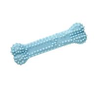 Nylabone Gentle Puppy Teething Dental Chew Toy Bone with Nubs & Ridges, Chicken Flavour, Blue, XS, for Puppies Up to 7 kg