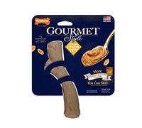 Nylabone Gourmet Style Strong Chew Stick Dog Toy Stick Peanut Butter Medium/Wolf (1 Count)