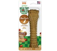 Nylabone Healthy Edibles All-Natural Peanut Butter Chew Treat For Large Dogs