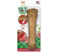Nylabone Healthy Edibles Roast Beef Flavor Chew Treats for Dog 1 Count X-Large/Souper