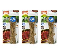 Nylabone Healthy Edibles Roast Beef Flavor Chew Treats for Dog 1 Count X-Large/Souper