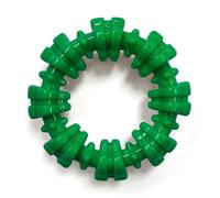 Nylabone Holiday Edition Textured Ring Power Chew Toy for Dogs, Dog Chew Bones for Aggressive Chewers, Wintergreen Flavor, X-Large - 50+ lbs, 1 Count