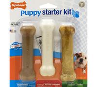 Nylabone Just For Puppies Starter Kit Bone Puppy Dog Chew Toys by Nylabone