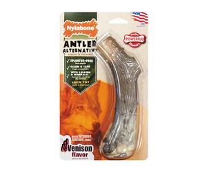 Nylabone LARGE Extreme Chew Antler Venison Dog Chew Toy Treat