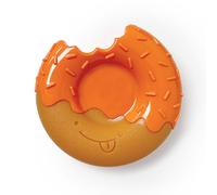 Nylabone Limited Edition 70th Birthday Donut Power Chew Toy for Dogs, Durable & Tough Dog Toys for Aggressive Chewers, Pumpkin & Peanut Butter Flavor, Large - Up to 50 lbs (1 Count)