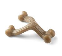 Nylabone Gourmet Style Wishbone Strong Chew Toy - Bacon Flavour - Large