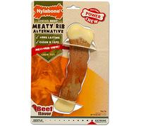 Nylabone Meaty Rib Alternative Dog Chew Toy, Beef