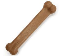 Nylabone Original Bone Strong Chew Toy for Dogs Made with Real Chicken, Durable Dog Chew Bones for Aggressive Chewers, Long-Lasting Flavor Keeps Dogs Busy, Large Dog Toys - Up to 50 lbs, 1 Count