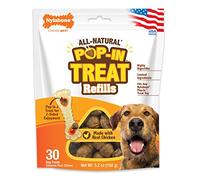 Nylabone Pop-in Dog Treat Refills for Treat Toy Combo 30 Count 30 Count (NTHR930P)