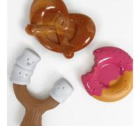 Nylabone Power Chew Dog Chew Toy Bundle, Cute Dog Toys for Aggressive Chewers, Tough Dog Toys, Bacon Glazed, Toasted Marshmallow, and Peanut Butter Flavors, Giant/Large (3 Count)