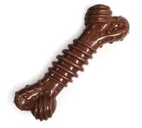 Nylabone Power Chew Groove Bone - Dog Toys for Aggressive Chewers - Durable Dog