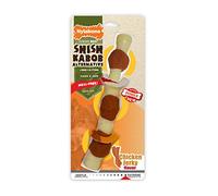 Nylabone Chew Toy Power Chew Shish Kabob Alternative Chicken Jerky Giant