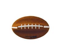 Nylabone Power Play Felt Football Gripz Fetch Toy, Squeaky Ball Chew Toy for Dogs, Medium (1 Count)