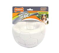 Nylabone Power Play Gripz Dog Soccer Ball Toy with Easy Pickup Design Medium - 5.5 in.