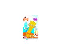 Nylabone Puppy Dog Teething Colour Change Freezer Bone Dog Chew Toy, Lamb & Apple Flavour, Small, for Puppies Up to 11 kg
