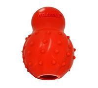 Nylabone Rubber Cone Dog Chew Toy - Bacon Flavour, Stuffable for Treats, Large (up to 23kg)