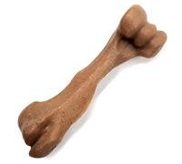 Nylabone Solid femur bone chew toy for dogs made with real bison and venison, durable chew bones for aggressive chewers, long-lasting flavor to keep dogs busy