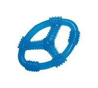 Nylabone Spin Tug & Play Puppy Chew Toy for Teething - Puppy Supplies - Peanut Butter Flavor, Medium/Wolf (1 Count)