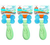 Nylabone Teething Puppy Chill'n Chew Peanut Butter Toy Dogs & Puppies - 3 Pack