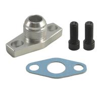 NYLIX A Set Turbo Oil Return Drain Flange Adapter,turbocharger Supply Oil Pipe Flange Adapter,AN10 GT28 GT30 GT35 T25