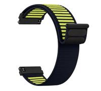 Nylon 20mm Quick Release Watch Strap for Samsung Galaxy Watch 7 6 5 4 40/44 | for 6 4 Classic/5 Pro 45mm/FE Men/Women,Sport Loop Band for Garmin Vivoactive 5 6 3/Forerunner 165 55 245/Venu sq 2/2 plus