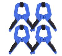 Nylon A-Shape Quick Release Woodworking Clamp Pack Of 4 With Built-in Rubber Pads And High Strength Spring For Reliable Clamping Force(4pcs 6inch)