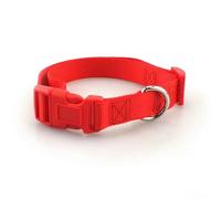 Nylon Adjustable Dog Collar Heavy Duty Clip Buckle Pet Collar for Small Medium Dogs Chihuahua Dog Red Black Blue Purple
