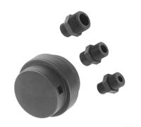 Nylon Air Intake Silencer Dust Block 3 Adapters Included | Reduces aerodynamic noise, blocks dust debris, includes 3 adapters (12.5/16/20.5mm), fits oil-free compressors