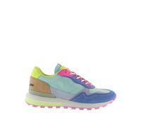 Nylon and suede trainers Victoria Luna Bleu 41