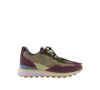 Nylon and suede trainers Victoria Luna Vert 38