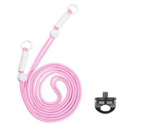 Nylon Anti-Lost Lanyard for DJI Osmo Pocket 3 Insta360 X4 Action Camera Neck Strap Mount Harness Cameras Lanyard Sling Sports Camera Accessory (Pink)